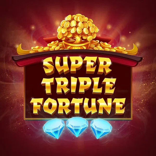 Super Triple Fortune online game logo by Greentube on berriezcasino-fi.com